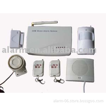gsm burglar alarm with two way communication